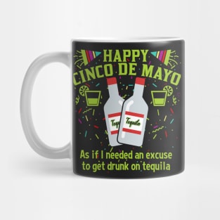 Happy Cinco de Mayo Tequila Mug